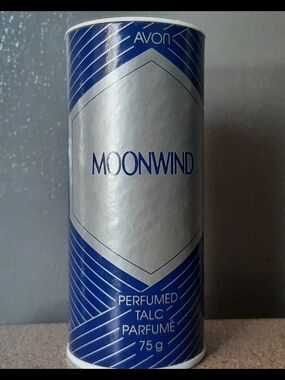 Vintage Avon Moonwind Perfumed Talc 75g